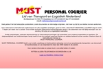 MUST PERSONAL COURIER